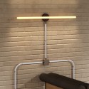 Tubo decorativo semiflexible blanco para instalaciones de luz
