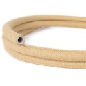 Tubo decorativo semiflexible lino para instalaciones de luz