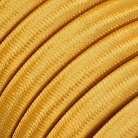 Cable plano de guirnalda exterior color dorado