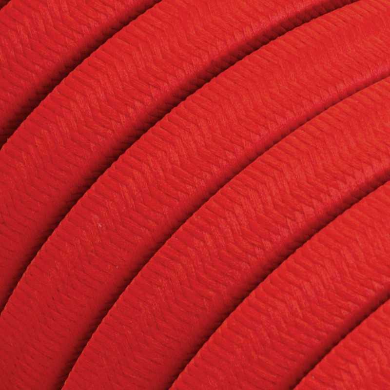 Cable plano de guirnalda exterior color rojo