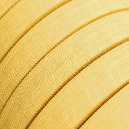 Cable plano de guirnalda exterior color amarillo