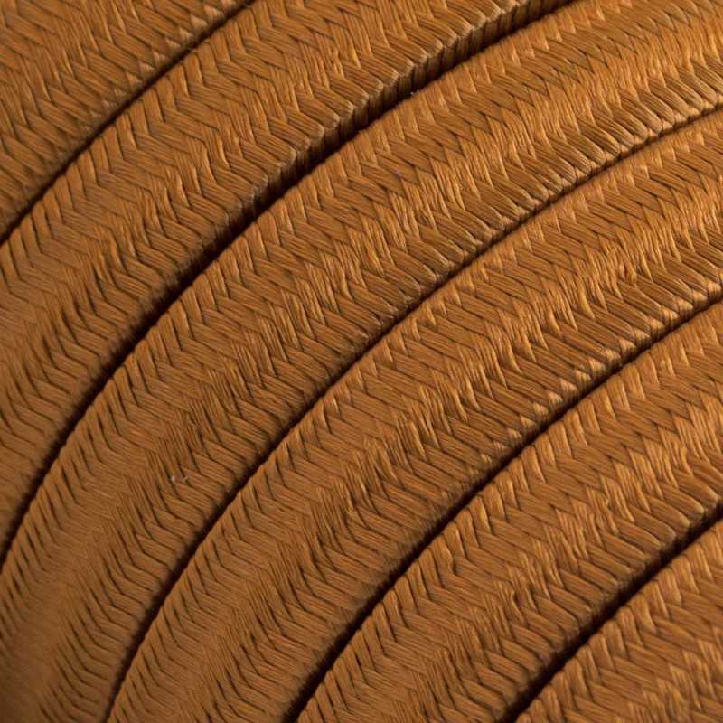 Cable plano de guirnalda exterior color ocre