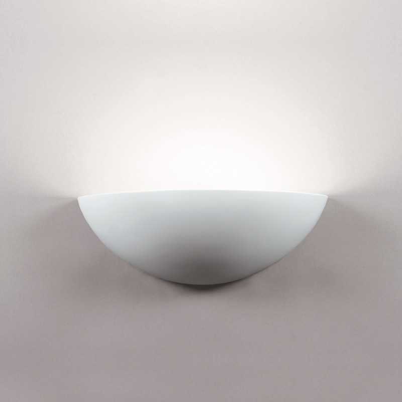 Aplique pared personalizable para LED 295mm escayola 5IN001