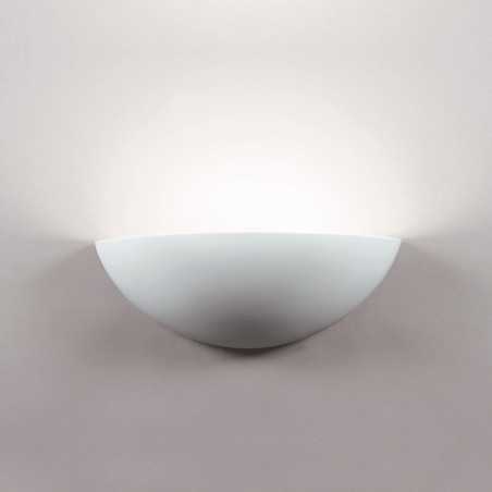 Aplique pared personalizable para LED 295mm escayola 5IN001