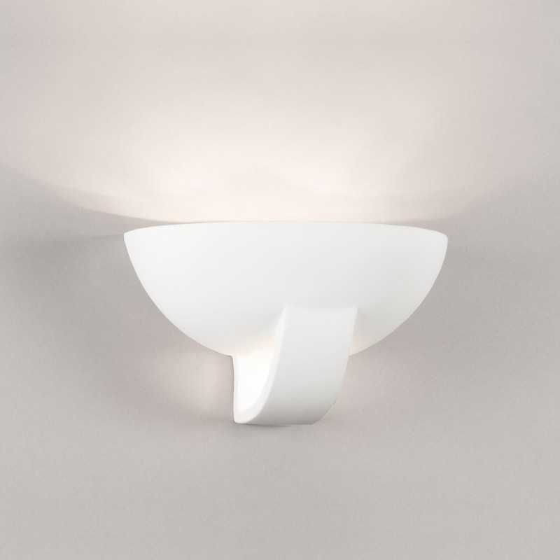 Aplique pared personalizable para LED 260mm escayola 5IN060