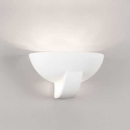 Aplique pared personalizable para LED 260mm escayola 5IN060