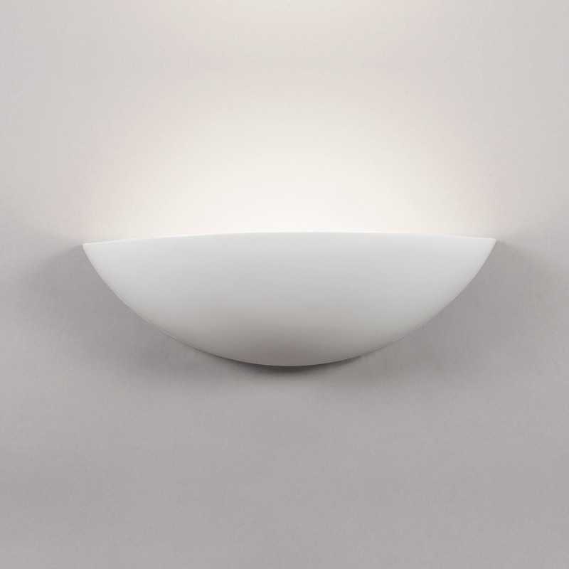 Aplique pared personalizable para LED 405mm escayola 5IN002