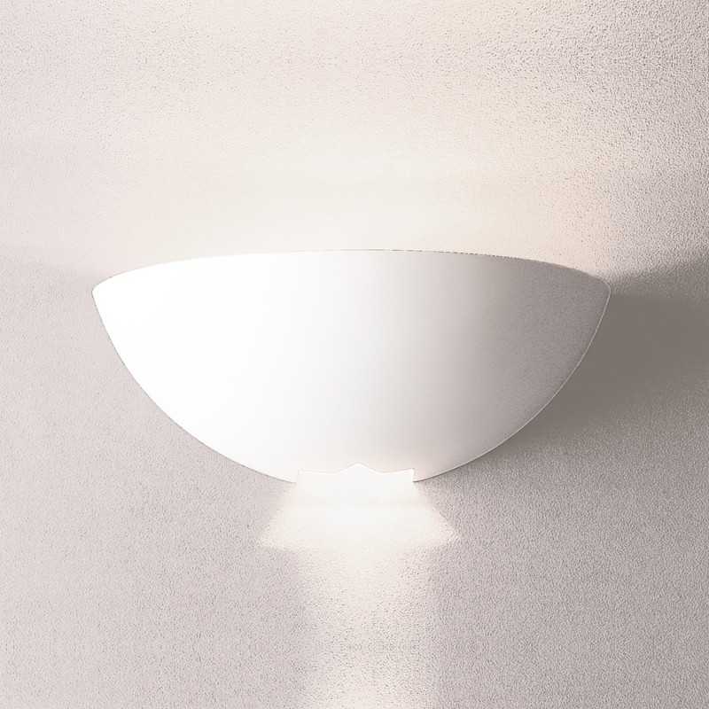 Aplique pared personalizable para LED 300mm escayola 5IN056