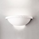 Aplique pared personalizable para LED 460mm escayola 5IN044