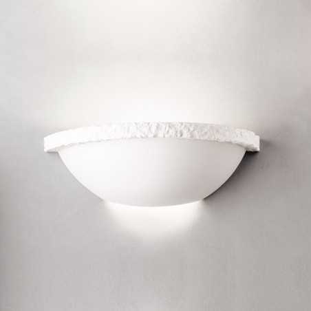 Aplique pared personalizable para LED 460mm escayola 5IN044