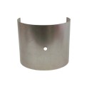 Gebogener Eisenschirm 170mm x 119mm mit 10mm-Bohrung