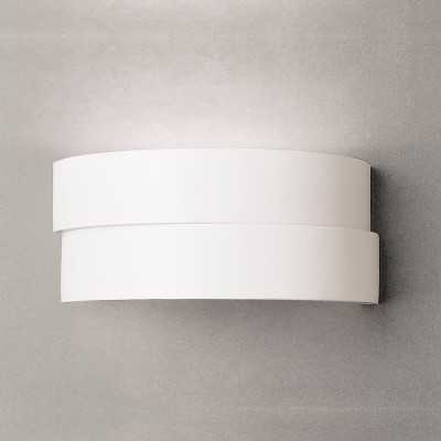 Aplique pared personalizable para LED 400mm escayola 5IN039