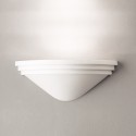 Aplique pared personalizable para LED 410mm escayola 5IN049