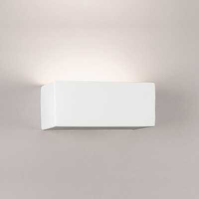 Aplique pared personalizable para LED 295mm escayola 5IN001