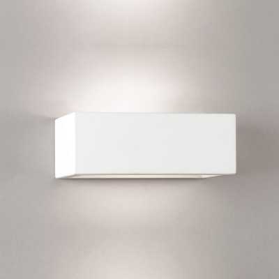 Aplique pared personalizable para LED 295mm escayola 5IN001