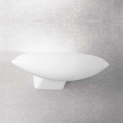 Aplique pared personalizable para LED 295mm escayola 5IN001