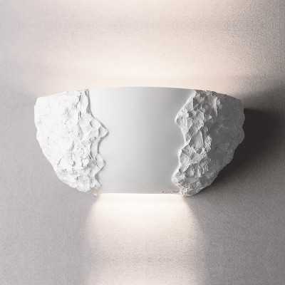 Aplique pared personalizable para LED 460mm escayola 5IN044