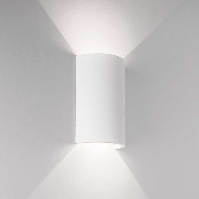 Aplique yeso 100mm x 160mm x 70mm doble salida