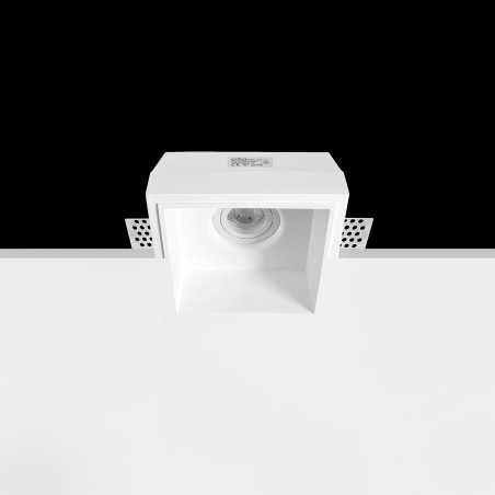Foco escayola GU10 orientable 140mm x 135mm altura