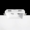Foco escayola GU10 258mm x 140mm x 135mm altura