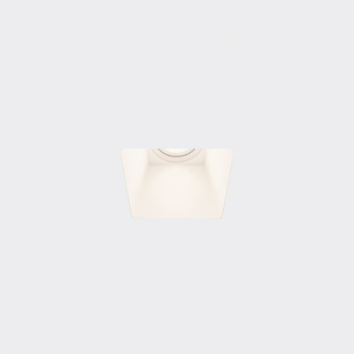 Foco escayola GU10 100mm x 100mm y altura 130mm