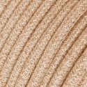 Cable decorativo textil a metros homologado color yute