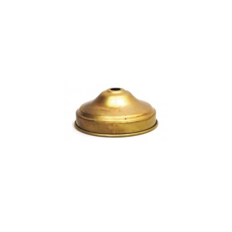 Tapa portaglobos de latón de 84mm diámetro interior x 16mm