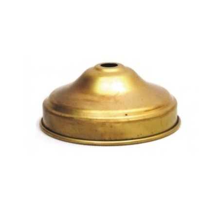 Tapa portaglobos de latón de 84mm diámetro interior x 16mm