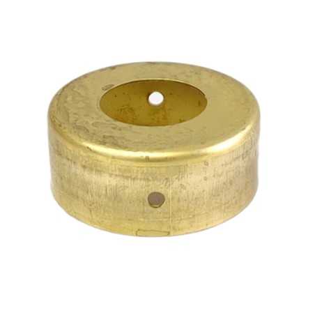 Soporte de latón de 60mm diámetro x 25mm y salida de 30mm