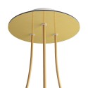 Soporte de techo 200mm con tres salidas varios colores