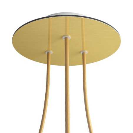 Soporte de techo 200mm con tres salidas varios colores