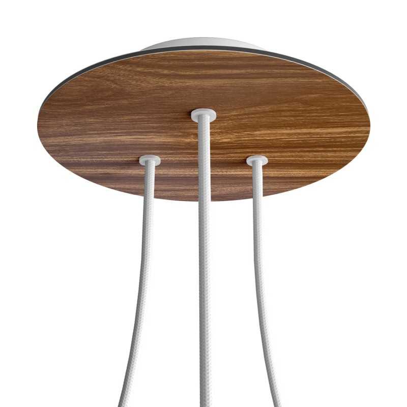 Soporte de techo 200mm con tres salidas varios colores