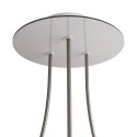 Soporte de techo 200mm con tres salidas varios colores
