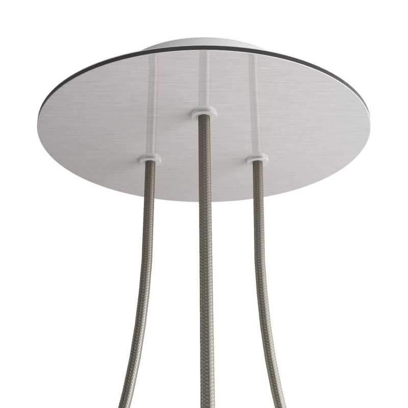 Soporte de techo 200mm con tres salidas varios colores
