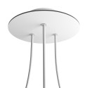 Soporte de techo 200mm con tres salidas varios colores