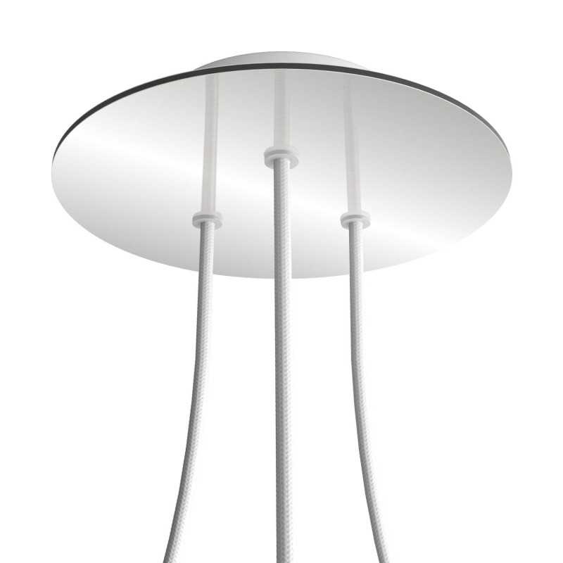 Soporte de techo 200mm con tres salidas varios colores
