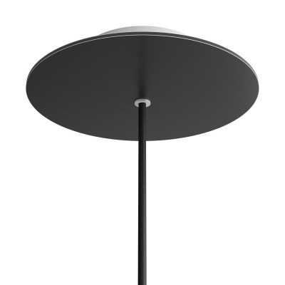 Deckenbaldachin 200mm Durchmesser x 35mm mit einem Ausgang