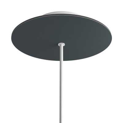 Deckenbaldachin 200mm Durchmesser x 35mm mit einem Ausgang