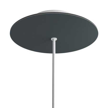 Deckenbaldachin 200mm Durchmesser x 35mm mit einem Ausgang