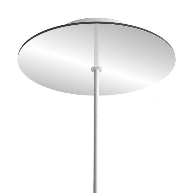 Deckenbaldachin 200mm Durchmesser x 35mm mit einem Ausgang