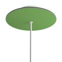Deckenbaldachin 200mm Durchmesser x 35mm mit einem Ausgang