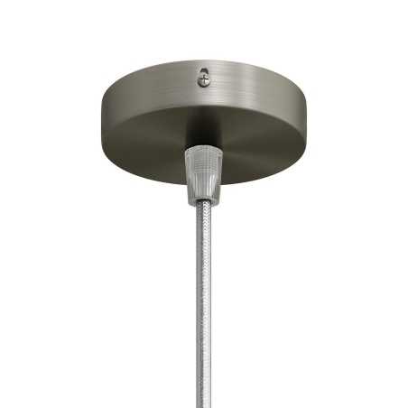 Deckenbaldachin-Set 83mm Durchmesser x 25mm mit einem Ausgang