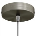 Deckenbaldachin-Set 120mm Durchmesser x 25mm mit einem Ausgang