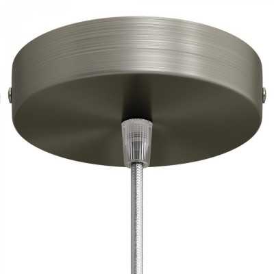Deckenbaldachin-Set 120mm Durchmesser x 25mm mit einem Ausgang