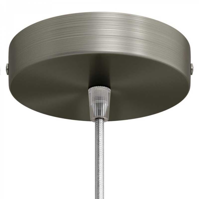 Deckenbaldachin-Set 120mm Durchmesser x 25mm mit einem Ausgang