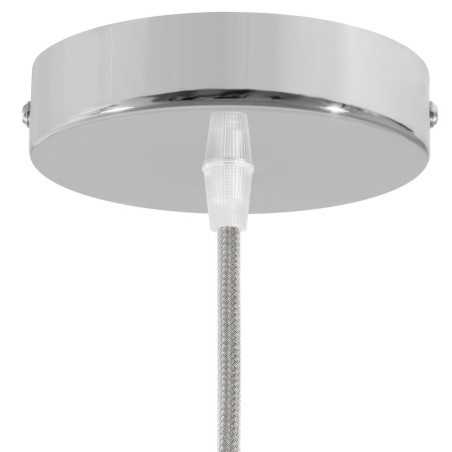 Deckenbaldachin-Set 120mm Durchmesser x 25mm mit einem Ausgang