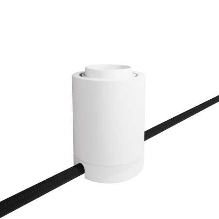 Sockel-Lampenfassung fuer E27 koppelbar 50mm x 75mm
