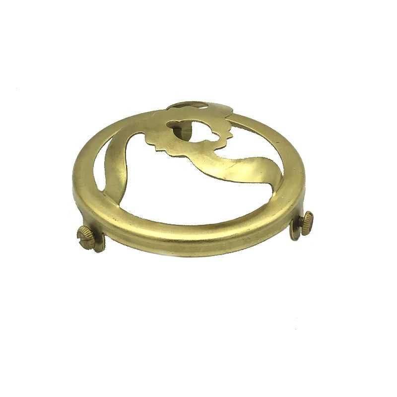 Grapa portatulipas de latón 62mm x 4mm con tornillos