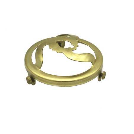 Grapa portatulipas de latón 62mm x 4mm con tornillos