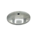 Tapa portaglobos cóncava de hierro bruto 105mm diámetro x 4mm